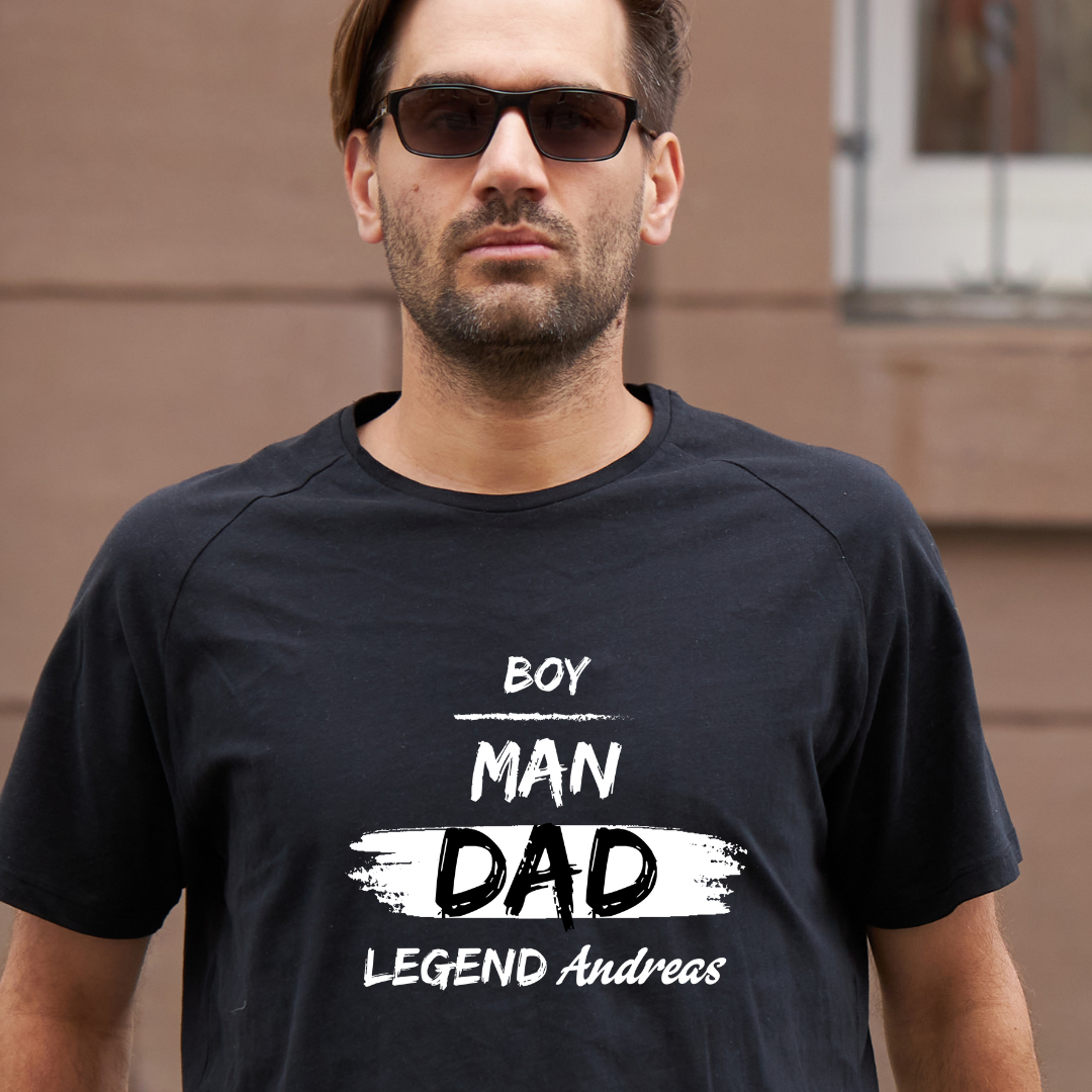 Boy - DAD - Legend Shirt, Name personalisierbar, - Premium Shirt