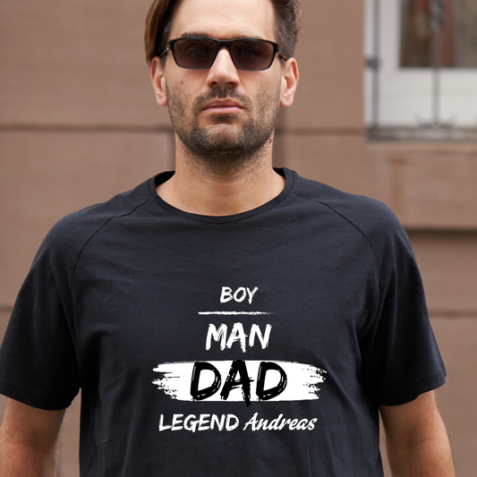 Boy - DAD - Legend Shirt, Name personalisierbar, - Premium Shirt