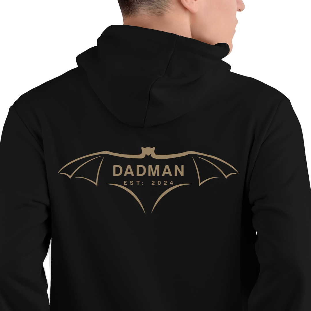 DADMAN Back Edition, Datum personalisierbar - Premium Unisex Hoodie