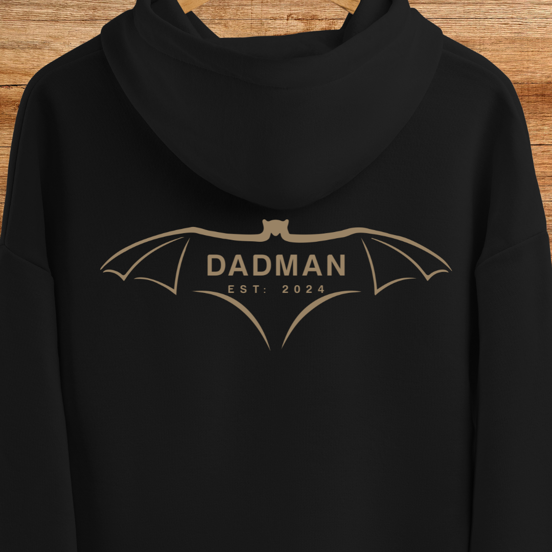 DADMAN Back Edition, Datum personalisierbar - Premium Unisex Hoodie