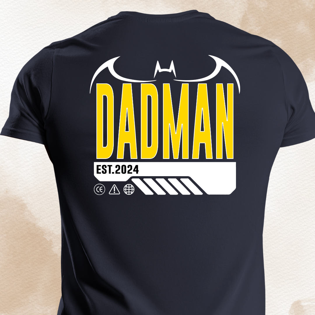 Dadman Streetwear Backprint, Datum personalisierbar - Premium Shirt