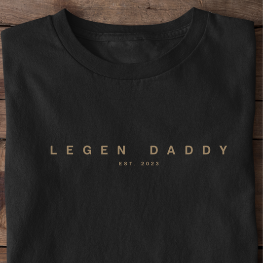 Legen Daddy, Datum personalisierbar, versch. Farben - Premium Shirt