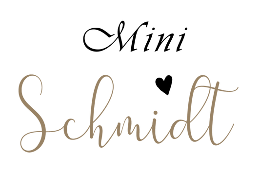 Mini (Name) personalisierbar, Babybody Weiß, 12 - 18 Monate