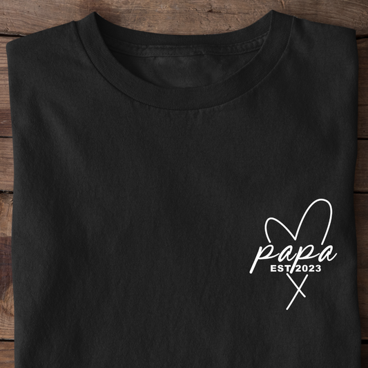 Papa Edition 2024, Datum personalisierbar - Premium Shirt