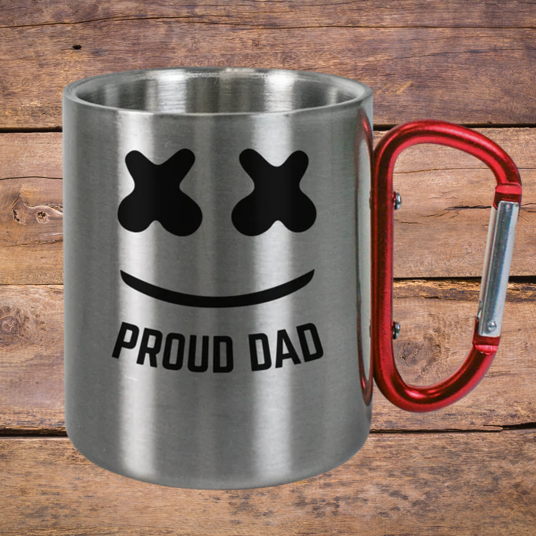 Proud DAD,  - Edelstahl Tasse