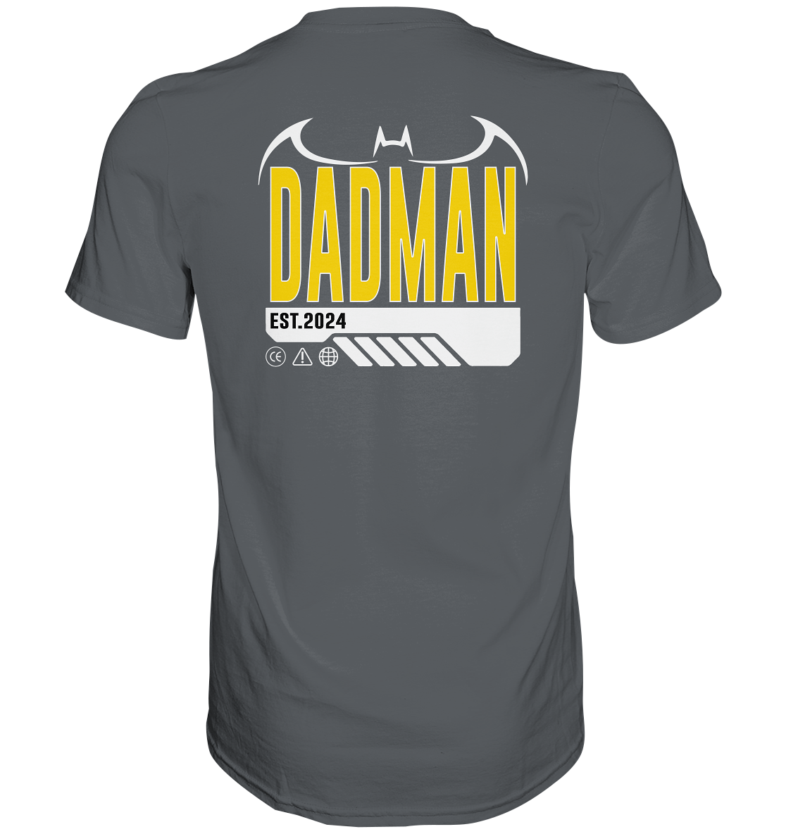 Dadman Streetwear Backprint, Datum personalisierbar - Premium Shirt