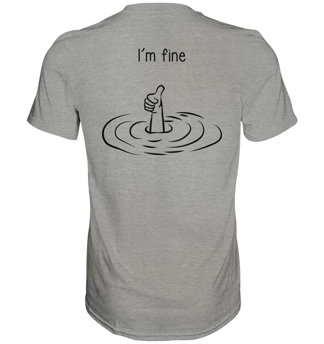 I'm fine, versch. Farben - Premium Shirt
