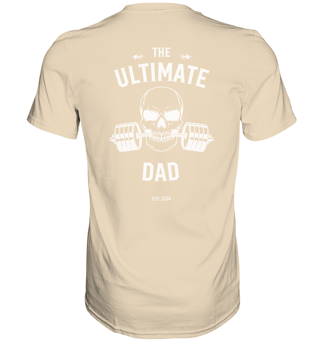 ULTIMATE  DAD, Backprint, Datum personalisierbar - Premium Shirt