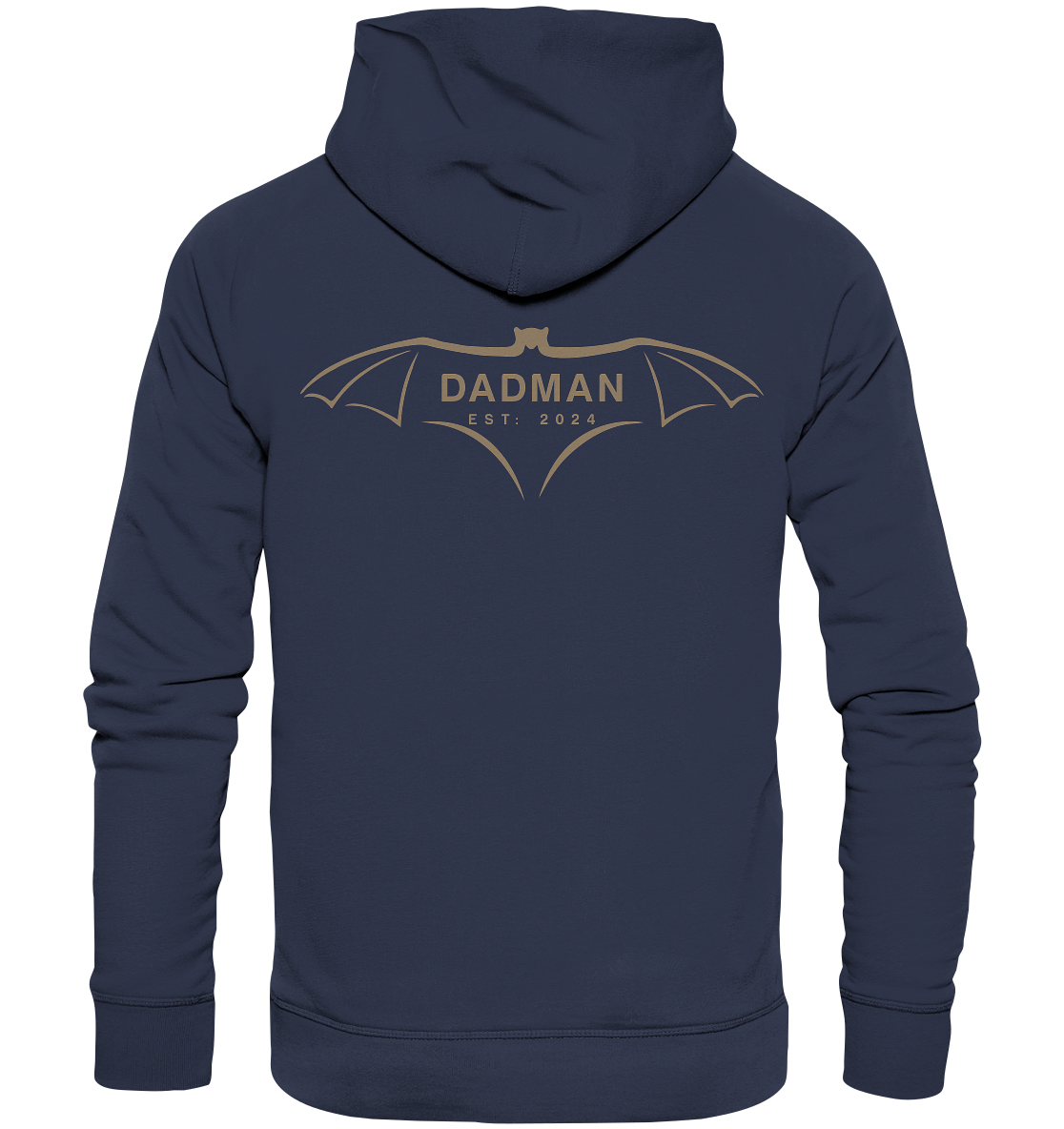 DADMAN Back Edition, Datum personalisierbar - Premium Unisex Hoodie