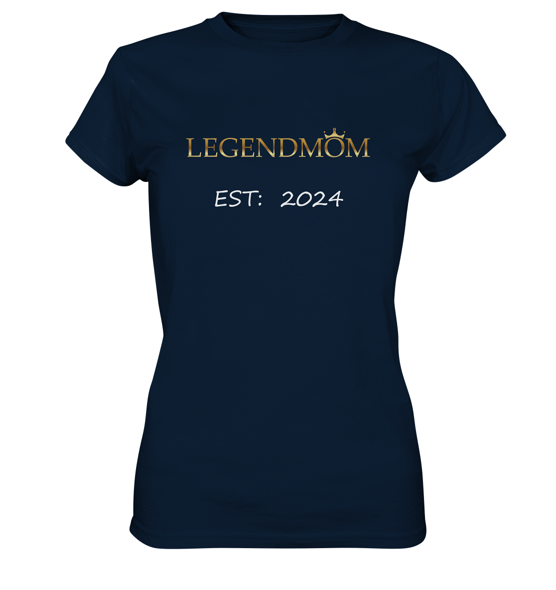 Legendmom, Shirt, personalisiertes Datum, - Ladies Premium Shirt
