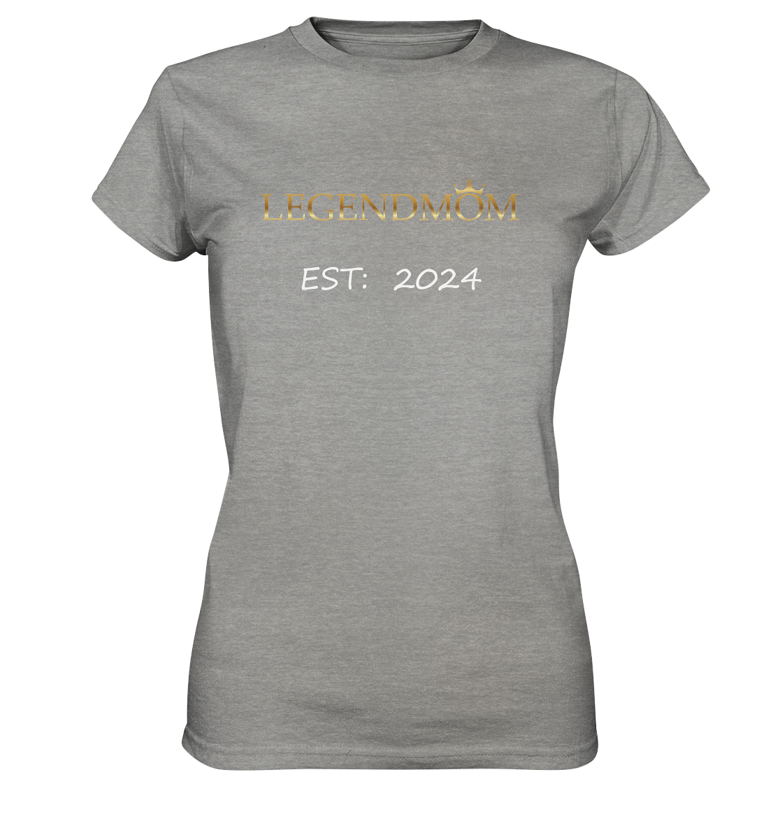 Legendmom, Shirt, personalisiertes Datum, - Ladies Premium Shirt