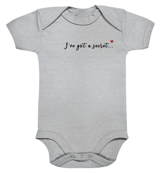 I've got a secret.... - Organic Baby Bodysuite