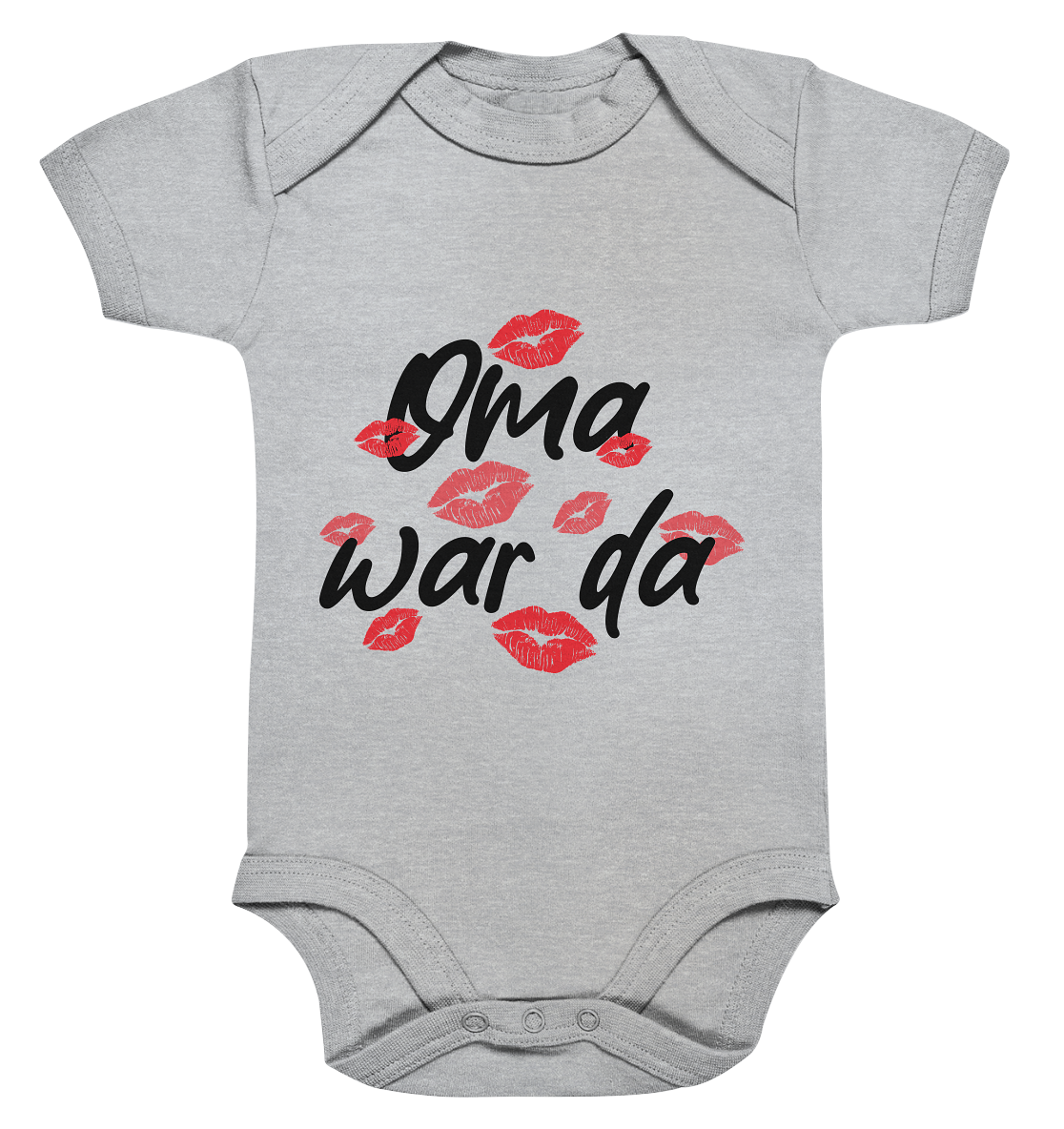 Oma war da - Organic Baby Bodysuite