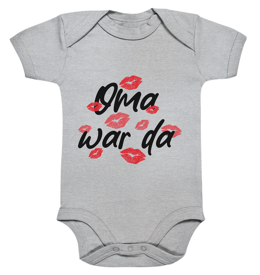 Oma war da  - Organic Baby Bodysuite