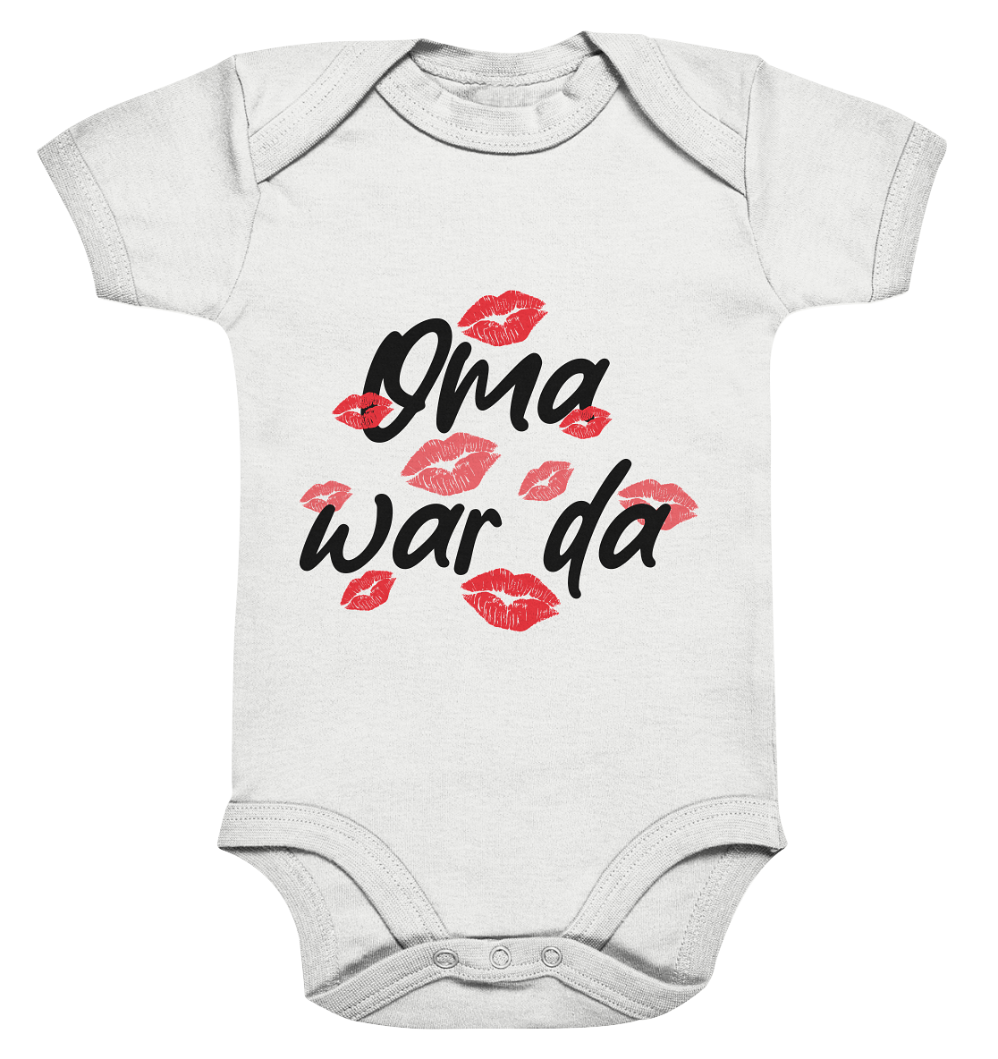 Oma war da - Organic Baby Bodysuite