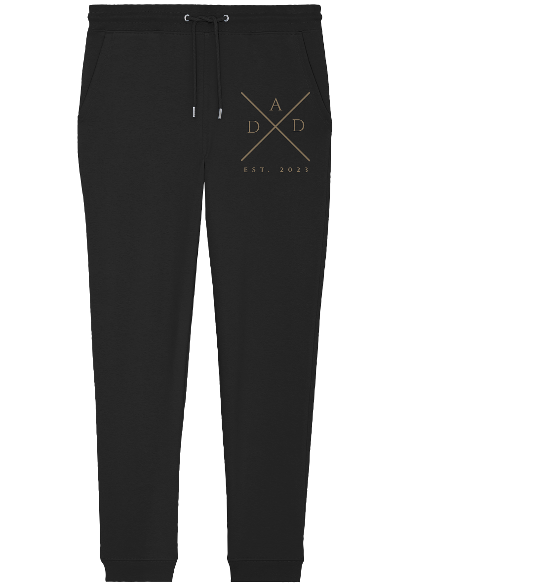 DAD kuschelweiche Hose zum Chillen, Datum personalisierbar - Organic Jogger Pants