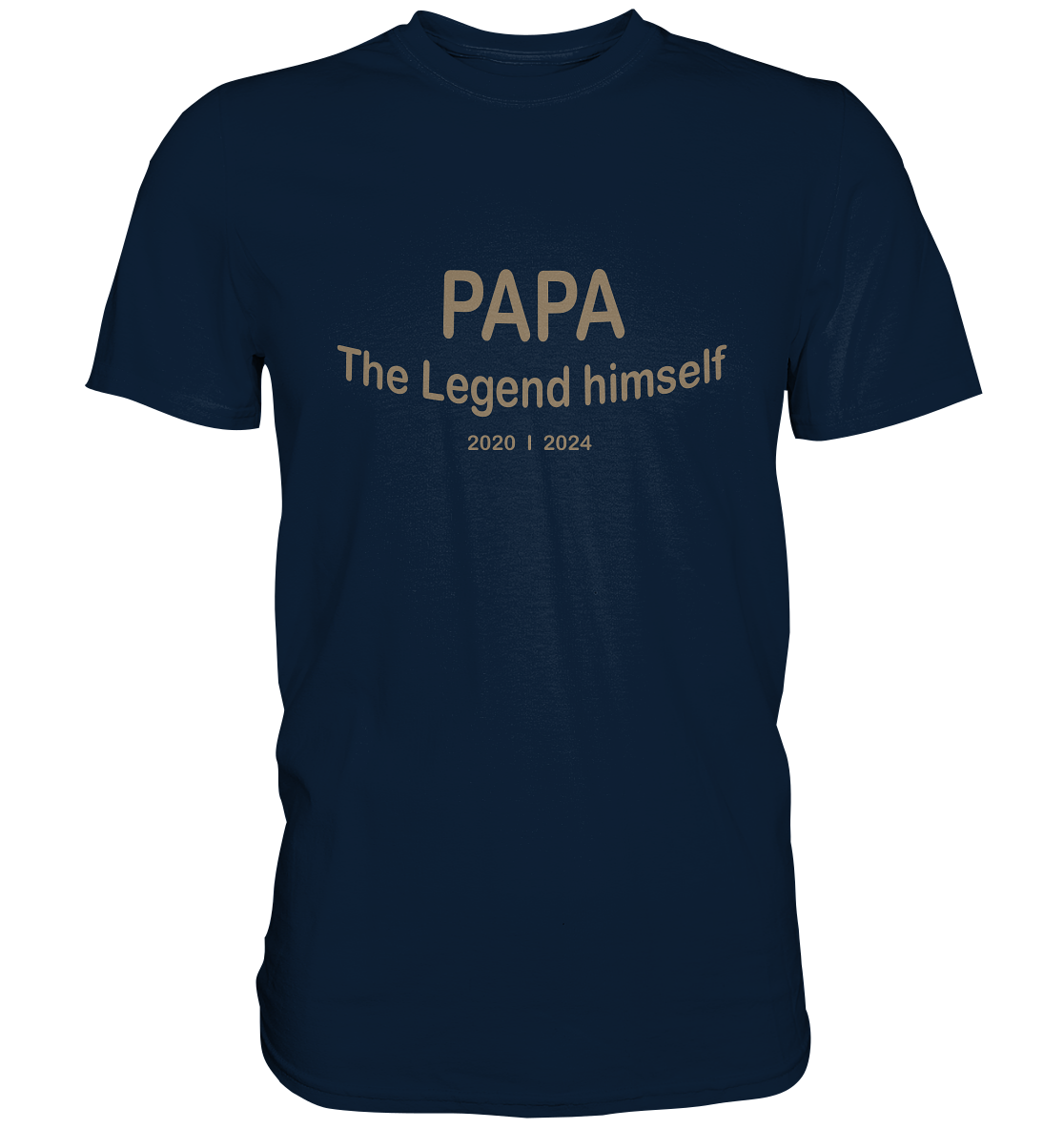 PAPA, the Legend himself, Datum personalisierbar - Premium Shirt