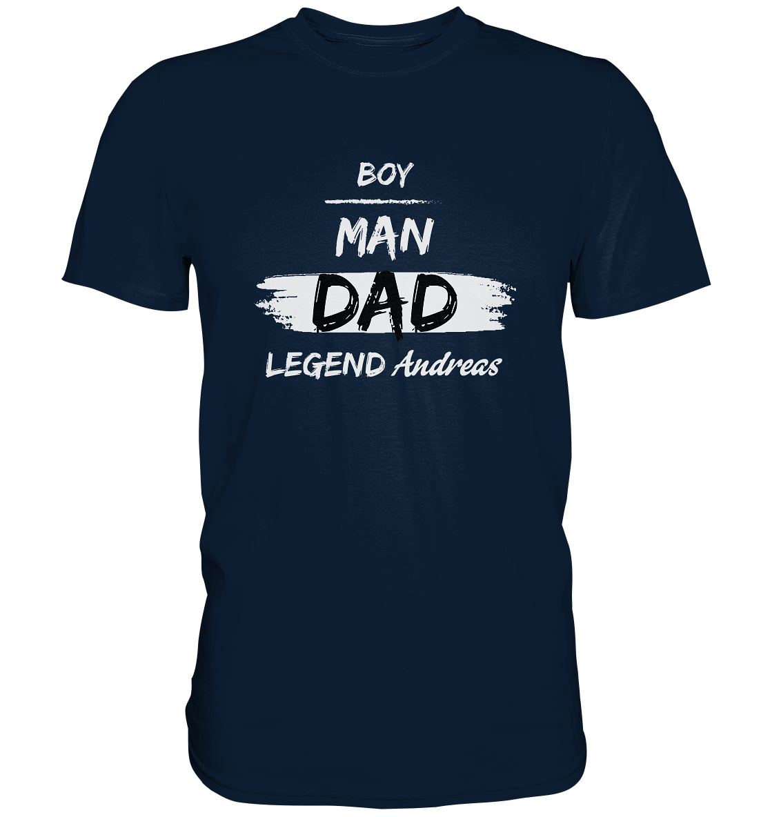 Boy - DAD - Legend Shirt, Name personalisierbar, - Premium Shirt