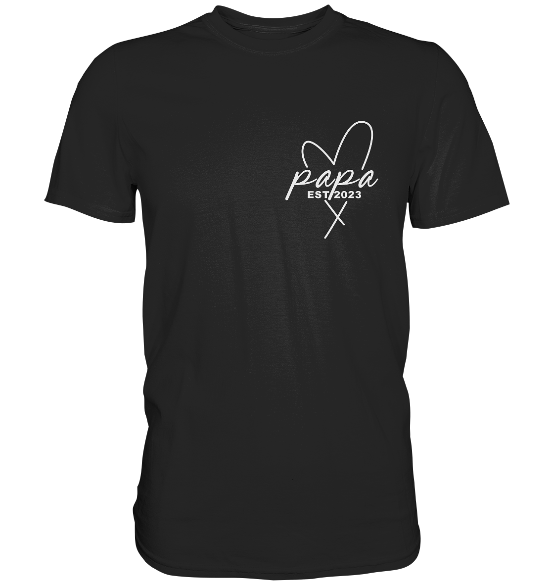 Papa Edition 2024, Datum personalisierbar - Premium Shirt
