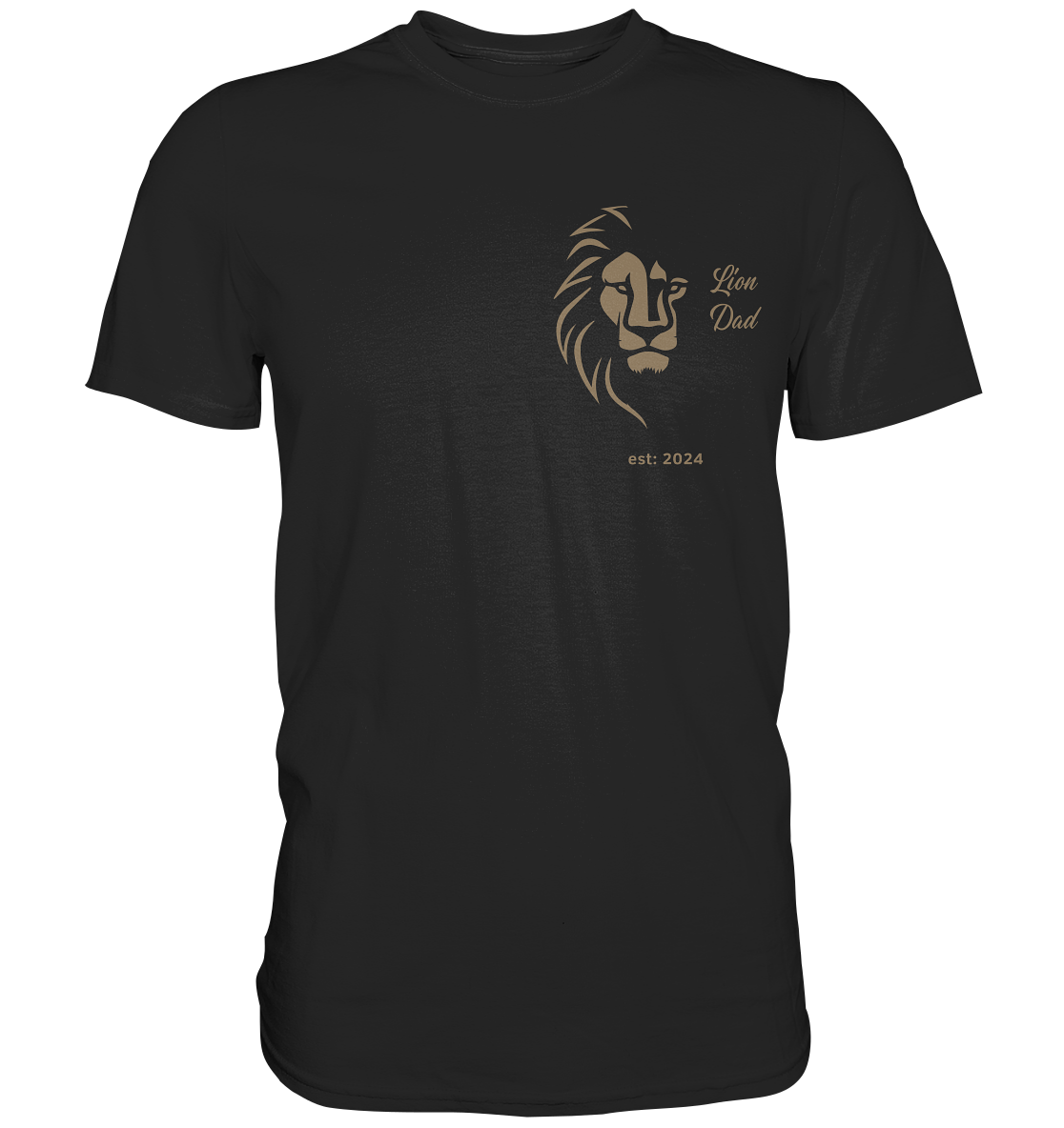 LION  DAD, Datum personalisierbar - Premium Shirt