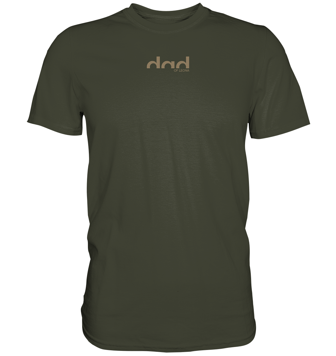Dad of (Name) personalisiertes T-Shirt