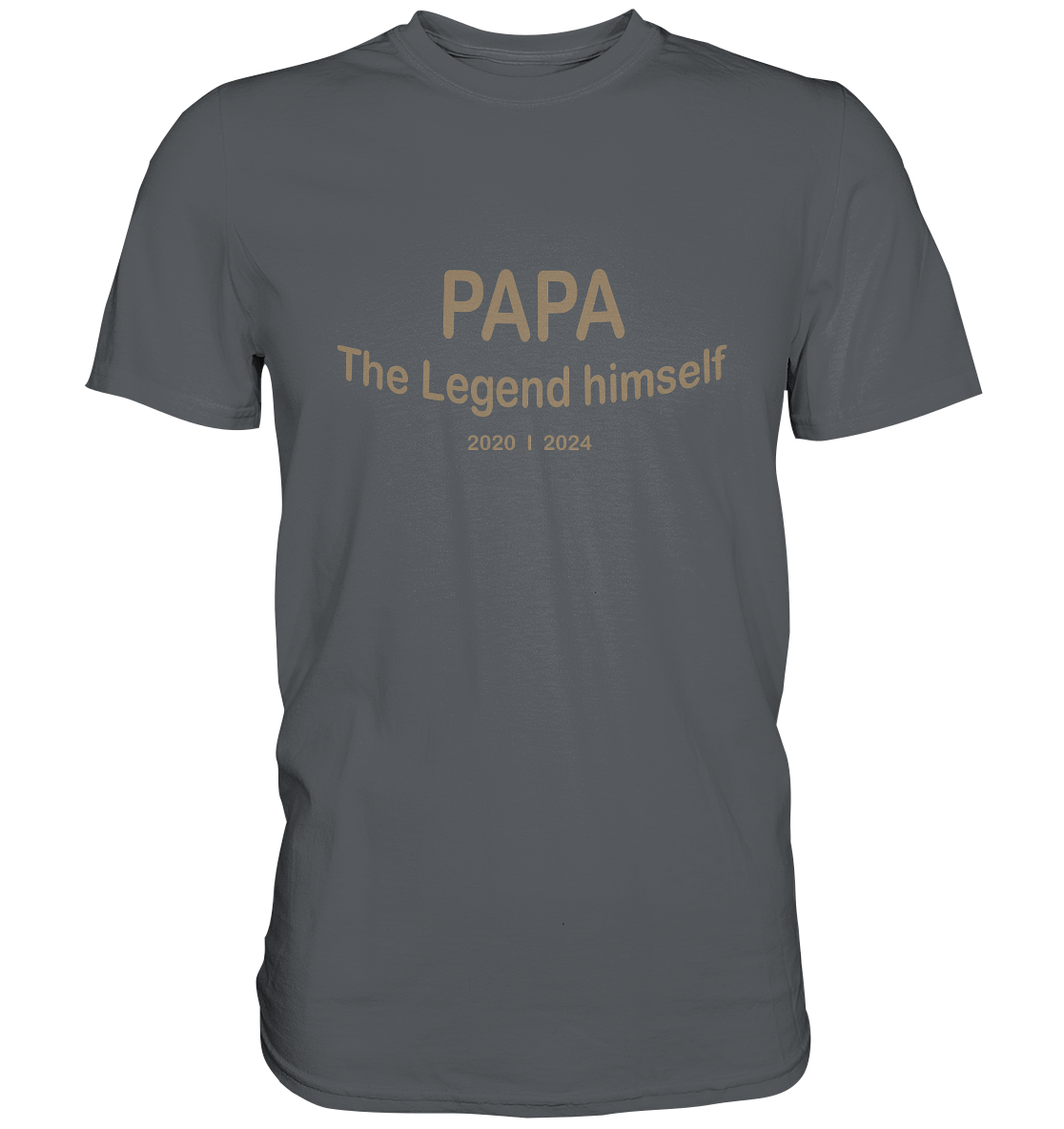 PAPA, the Legend himself, Datum personalisierbar - Premium Shirt