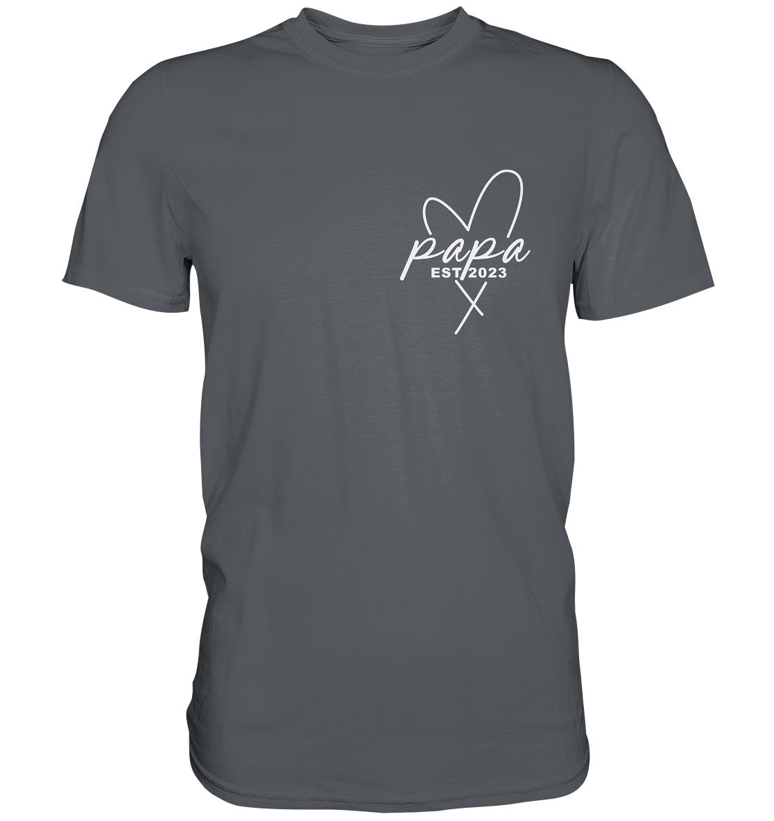 Papa Edition 2024, Datum personalisierbar - Premium Shirt