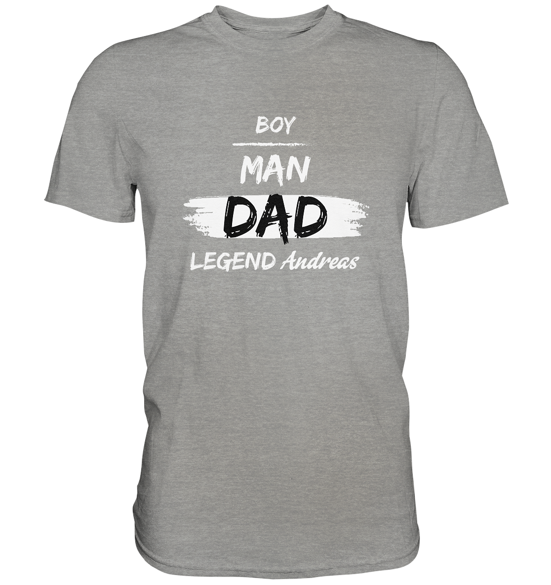 Boy - DAD - Legend Shirt, Name personalisierbar, - Premium Shirt