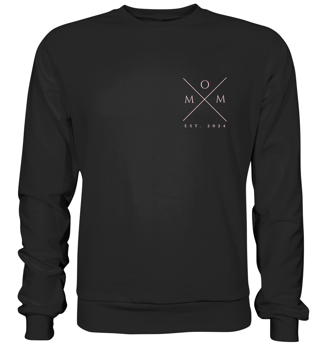 MOM Cross Sweater, Datum personalisierbar - Premium Sweatshirt