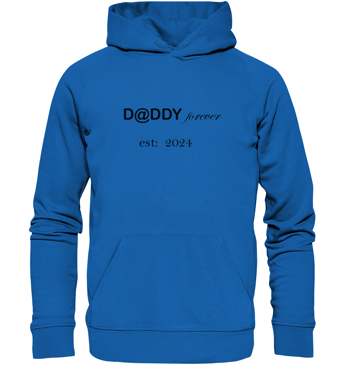 D@ddy forever, Datum personalisierbar - Premium Unisex Hoodie