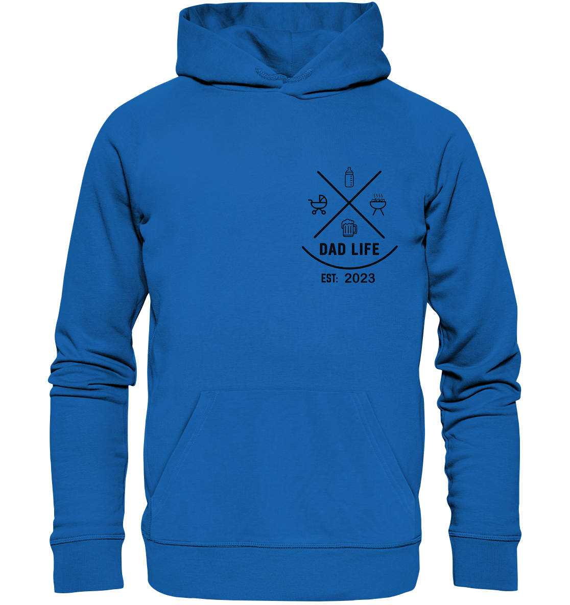That's DAD Life, Datum personalisierbar - Premium Unisex Hoodie