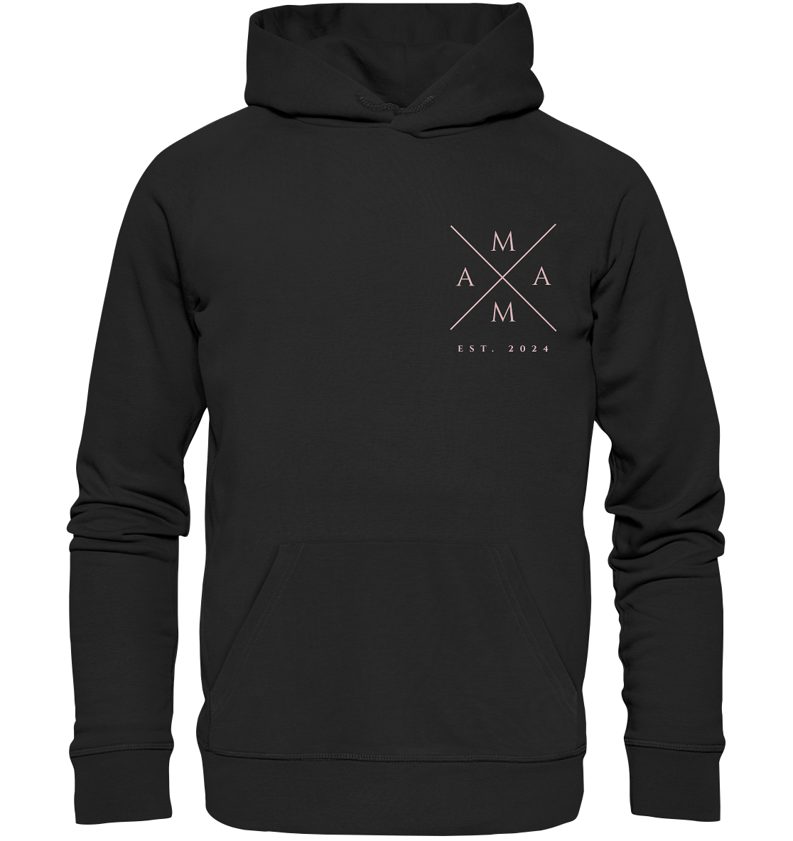 Mama Cross, Unisex Hoodie, Datum personalisierbar - Premium Unisex Hoodie
