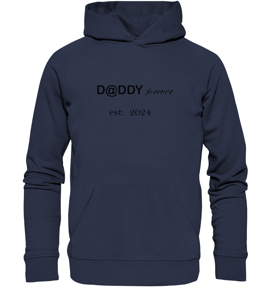 D@ddy forever, Datum personalisierbar - Premium Unisex Hoodie