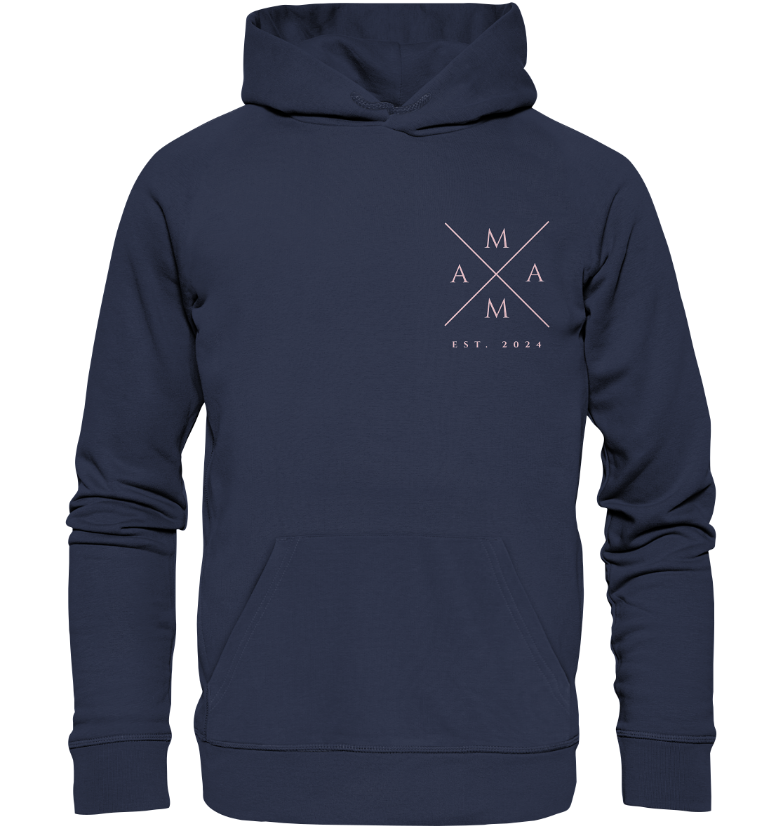 Mama Cross, Unisex Hoodie, Datum personalisierbar - Premium Unisex Hoodie