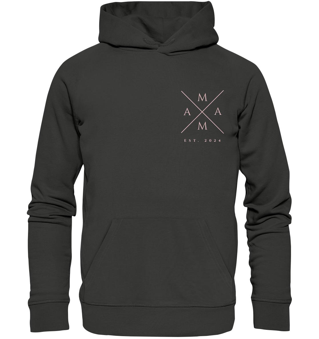 Mama Cross, Unisex Hoodie, Datum personalisierbar - Premium Unisex Hoodie