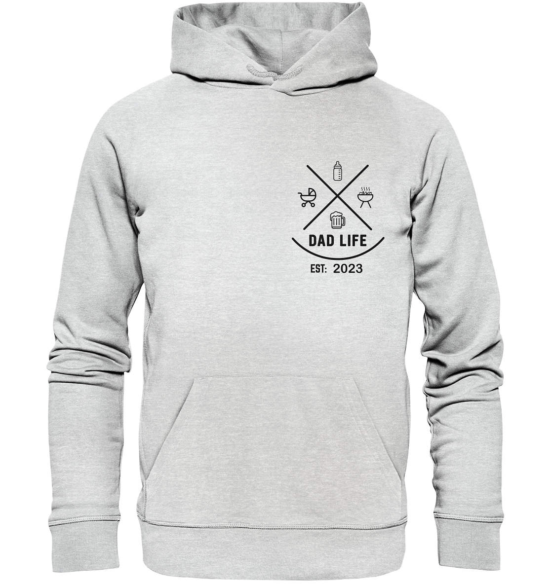 That's DAD Life, Datum personalisierbar - Premium Unisex Hoodie