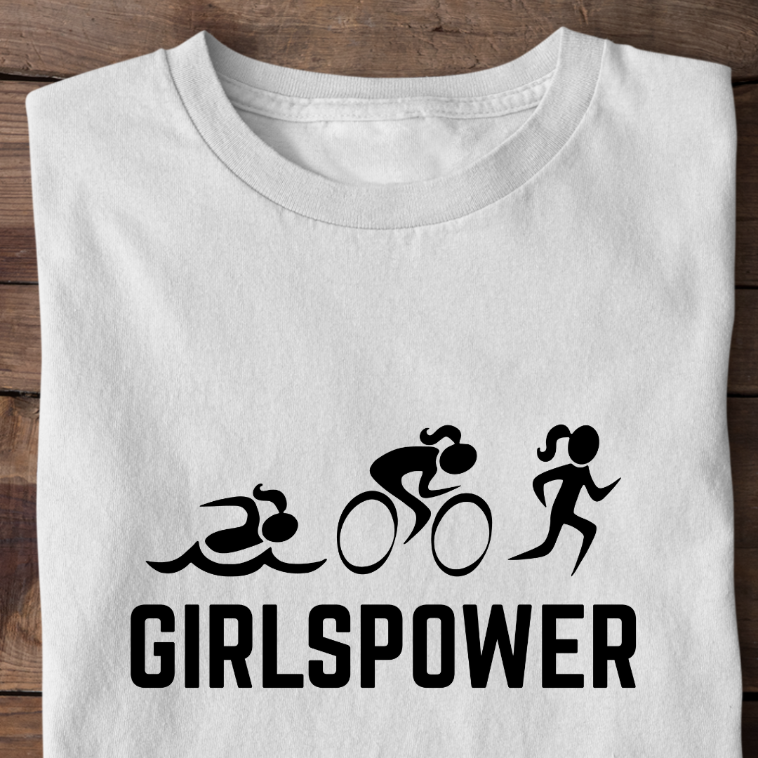 Girlspower, versch. Farben - Ladies Premium Shirt