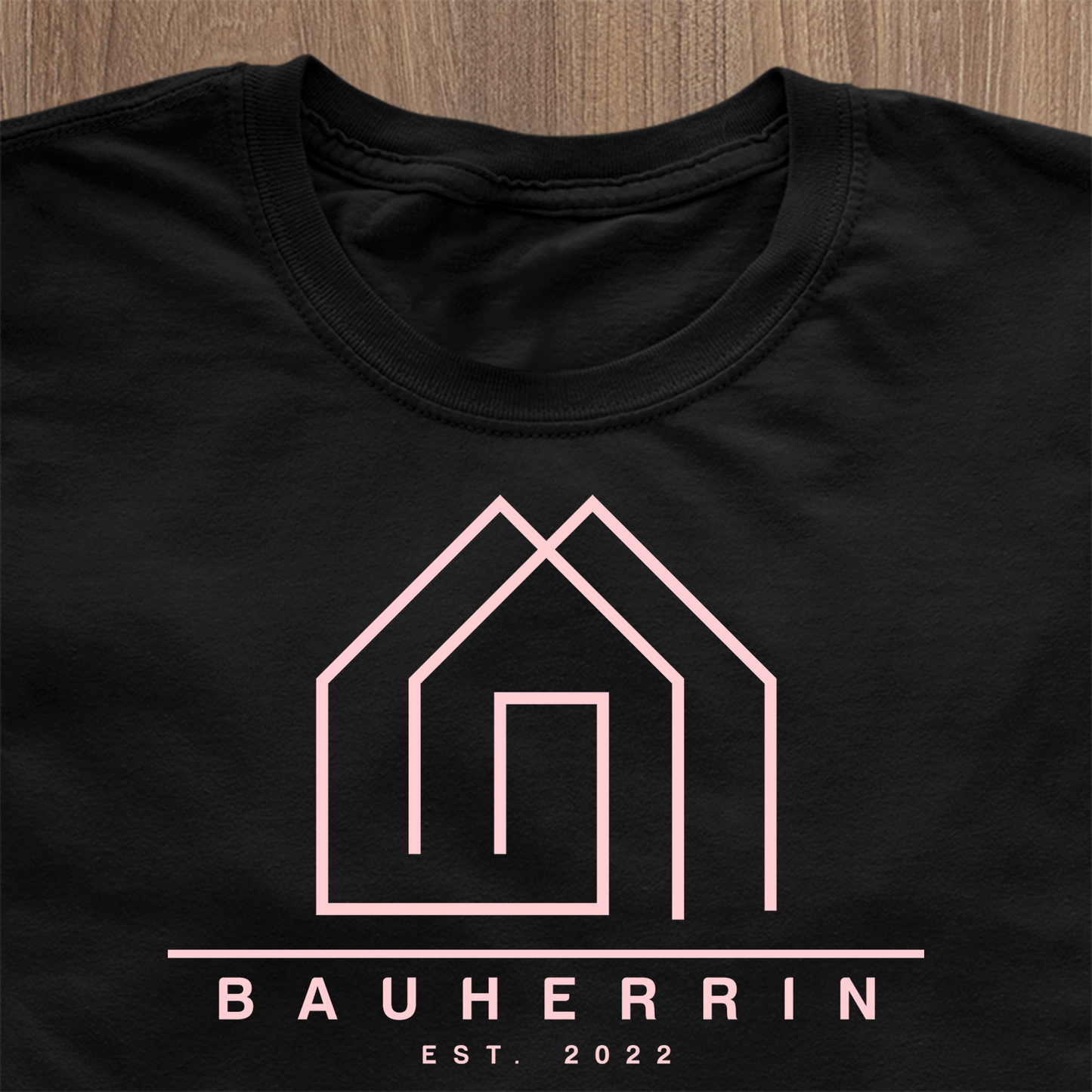 Bauherrin Datum personalisierbar - T-Shirt