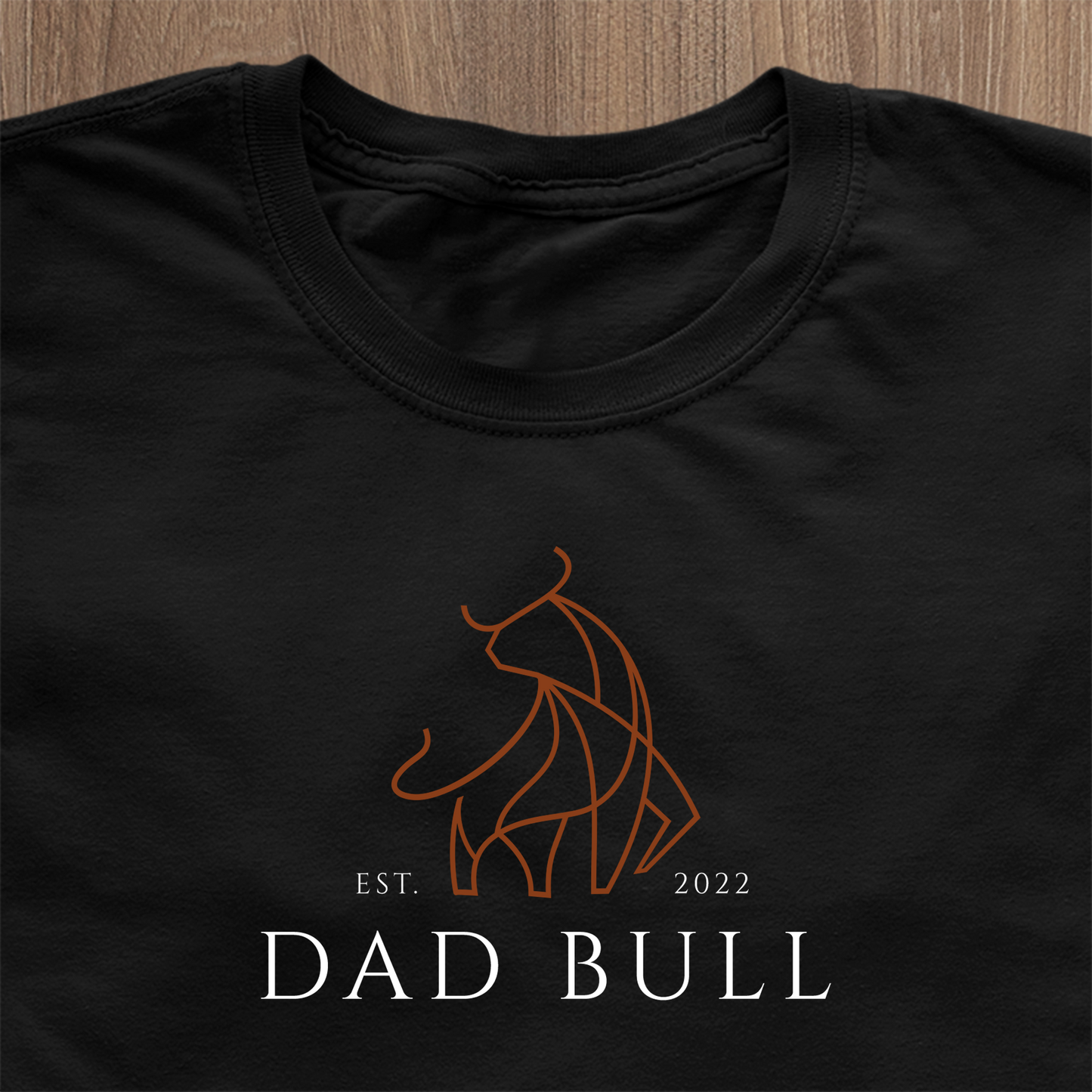 Dad Bull - Datum Personalisierbar - Premium Shirt