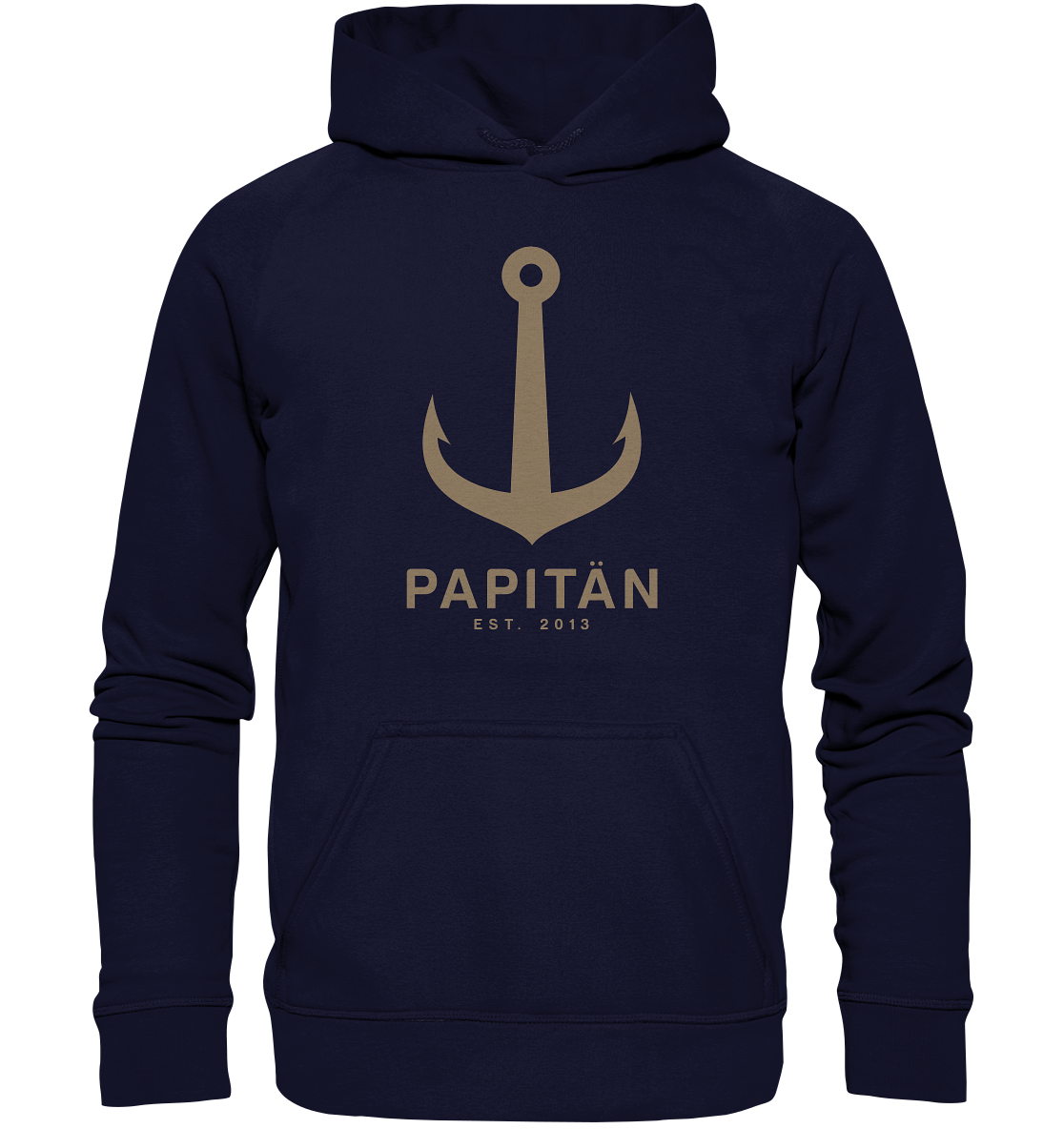 Papitän Hoodie - Datum personalisierbar - Basic Unisex Hoodie