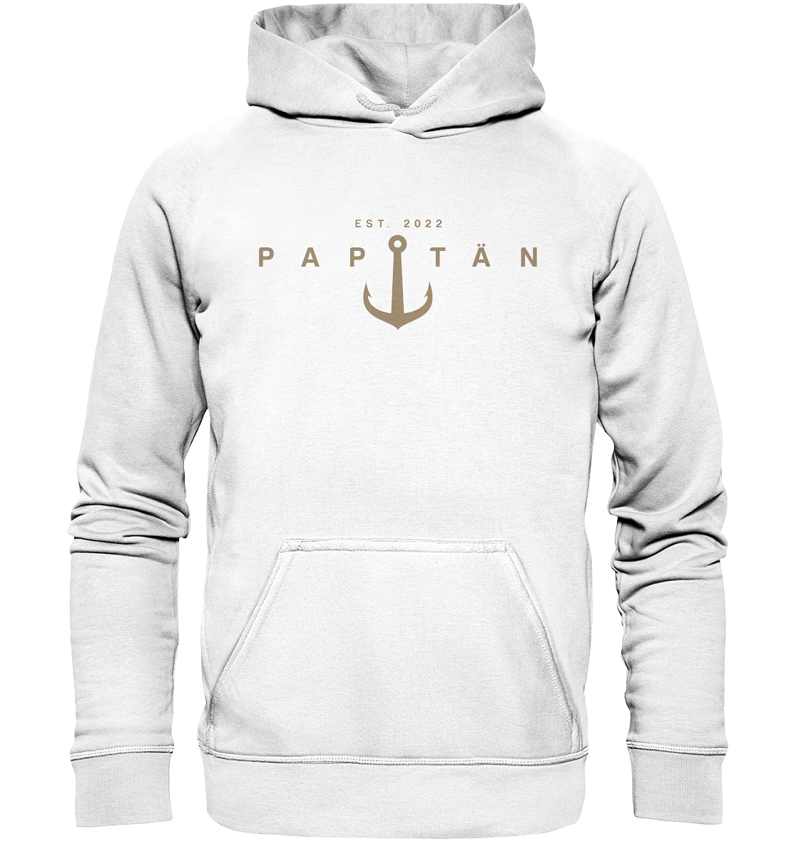 Papitän Modern Edition Hoodie - Datum personalisierbar