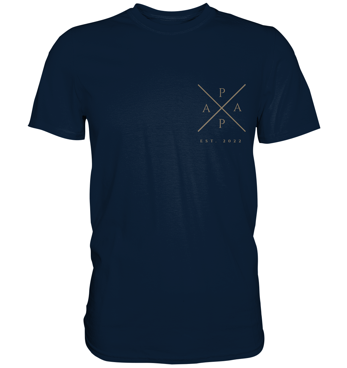Papa Cross  - Datum personalisierbar, Premium Shirt