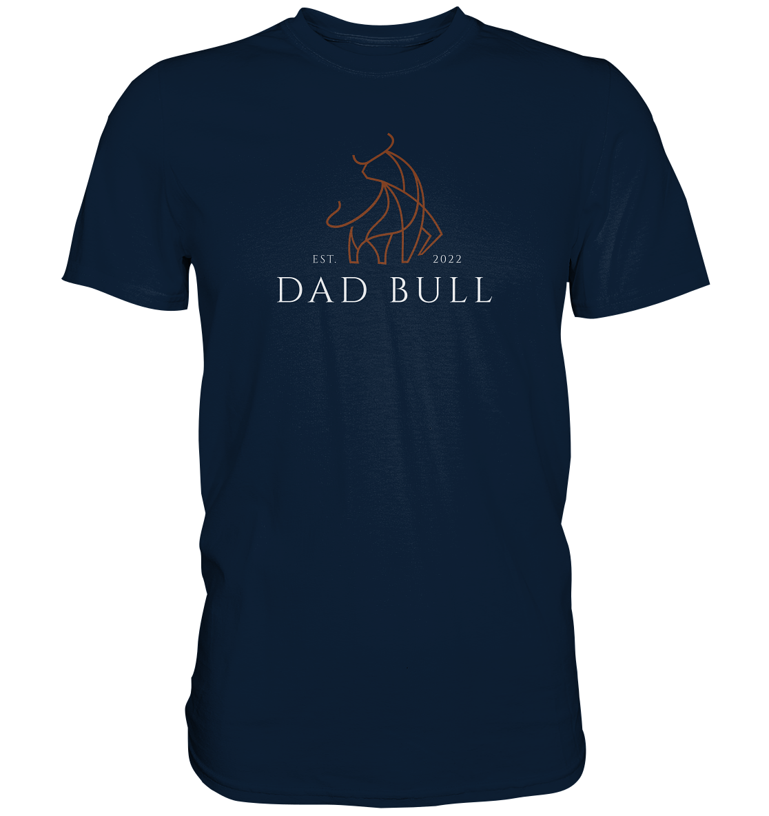 Dad Bull - Datum Personalisierbar - Premium Shirt