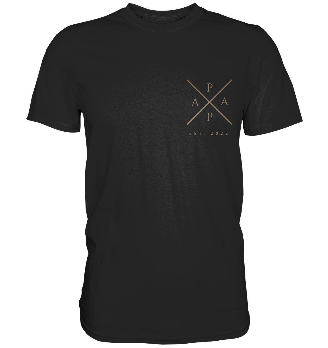 Papa Cross  - Datum personalisierbar, Premium Shirt