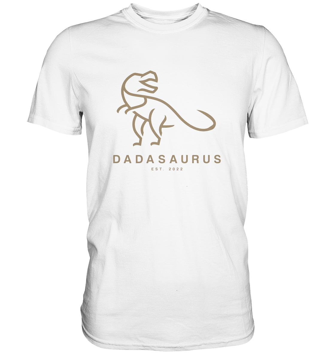 Dadasaurus T-Shirt - Datum personalisierbar