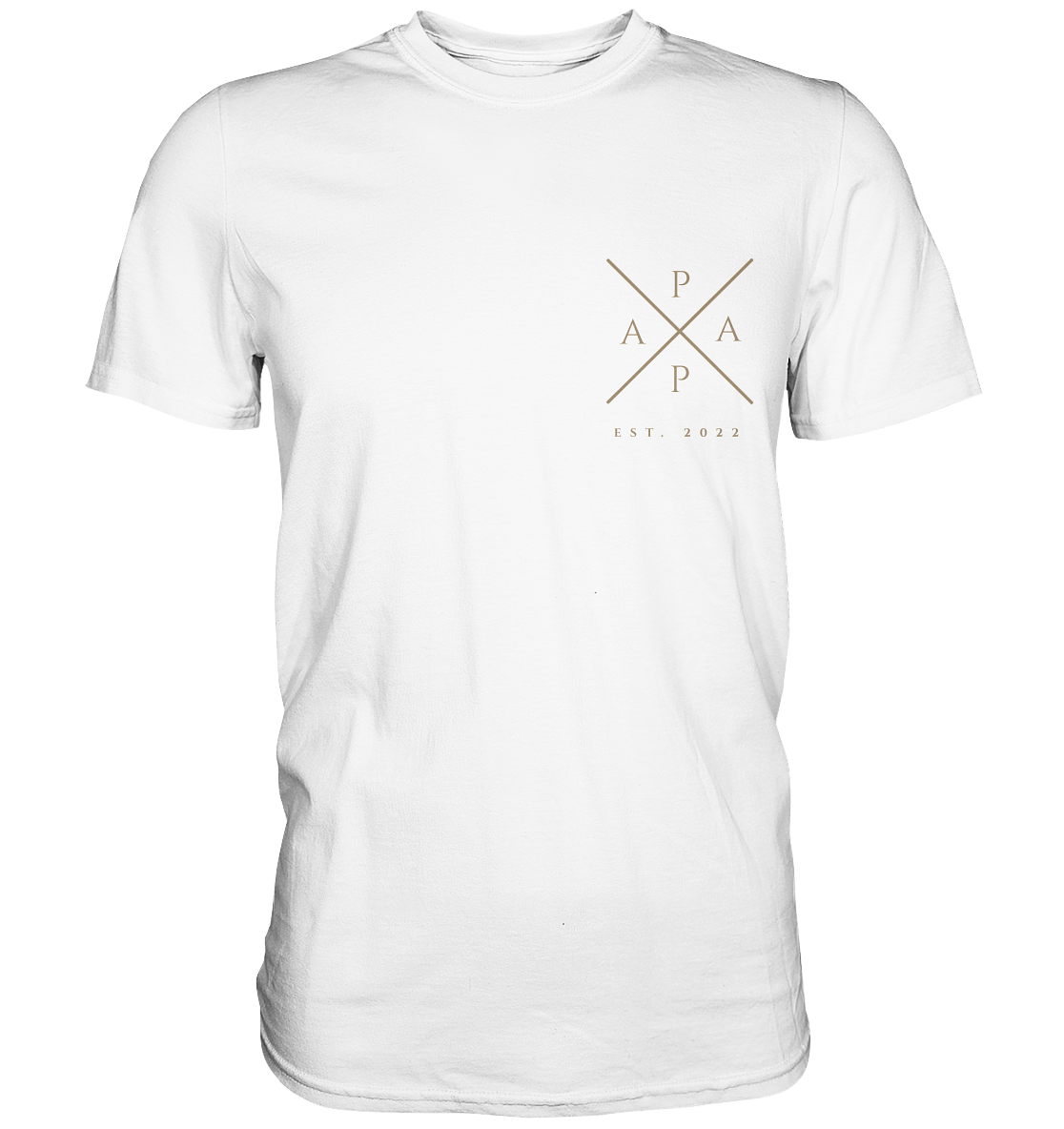 Papa Cross  - Datum personalisierbar, Premium Shirt