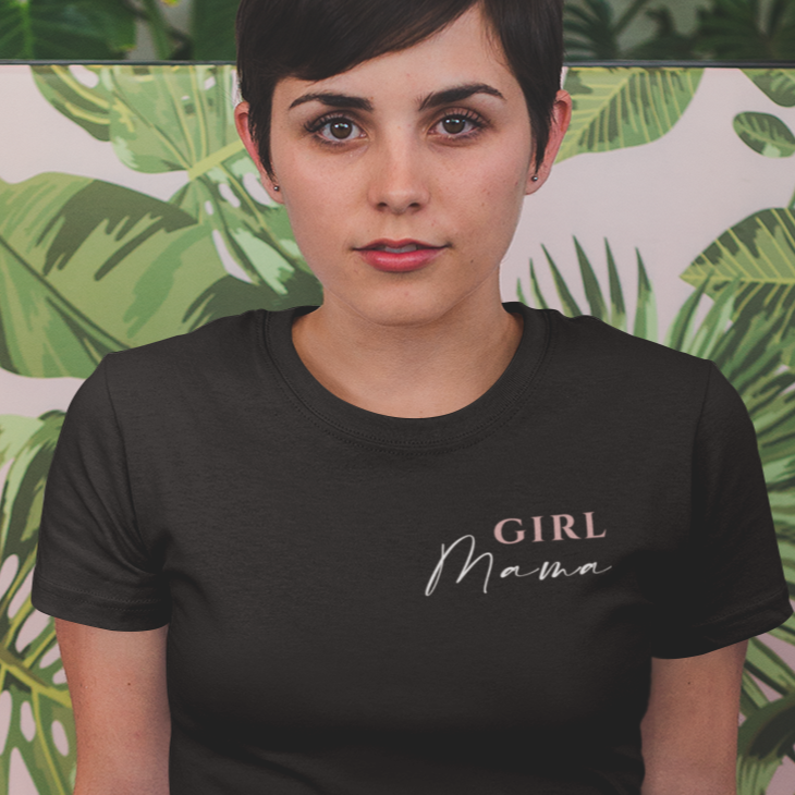 Girl Mom - T-Shirt black