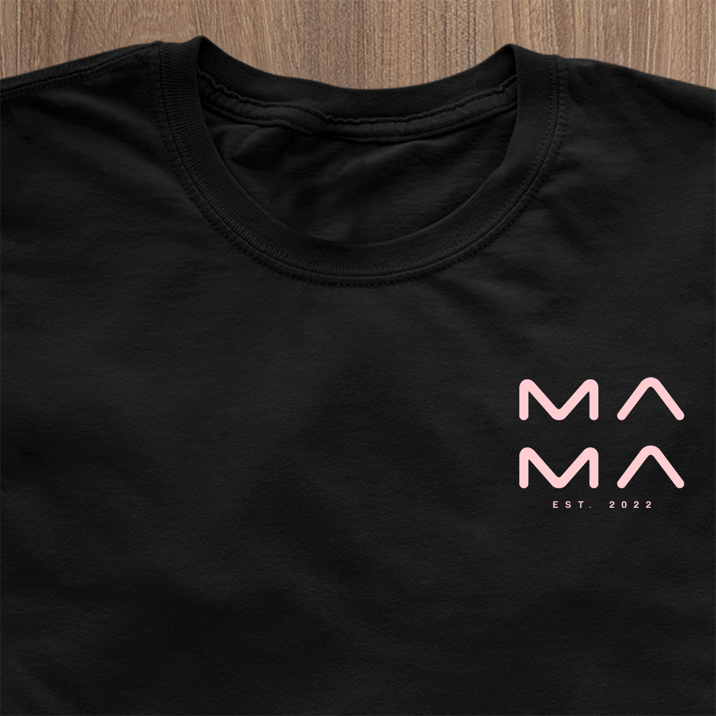 Mom Minimalist T-Shirt - Date Personalisable
