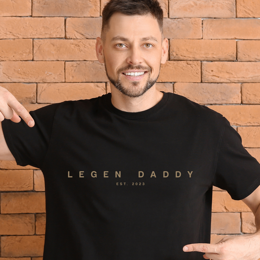 Legen Daddy, Datum personalisierbar, versch. Farben - Premium Shirt