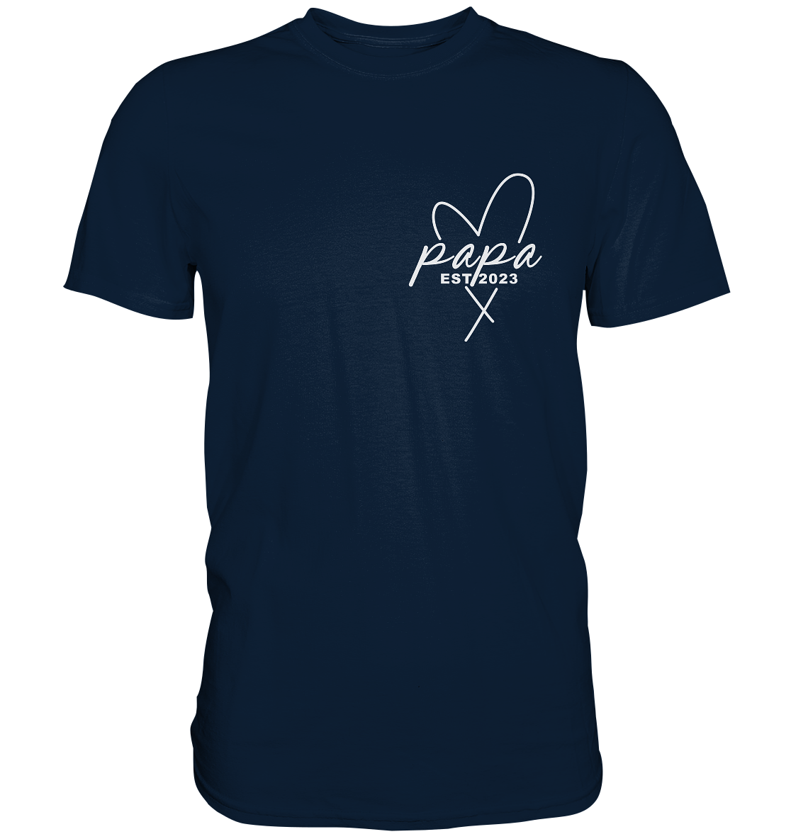 Papa Edition 2024, Datum personalisierbar - Premium Shirt